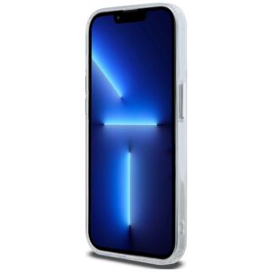 Karl Lagerfeld KLHMP14LHLSKCH Apple iPhone14 Pro 6.1" baltos spalvos kietas dėklas IML Metal Karl&Choupette Head MageSaf - Image 5
