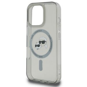 Karl Lagerfeld KLHMP16XHLSKCK Apple iPhone 16 Pro Max 6.9" juodos spalvos kietas dėklas IML Metal Karl&Choupette H - Image 6