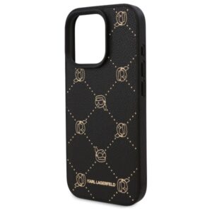 Karl Lagerfeld KLHMP16XPGKHPHK Apple iPhone 16Pro Max 6.9" juodos spalvos Magsafe Karl Head - Image 6