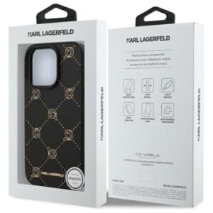 Karl Lagerfeld KLHMP16XPGKHPHK Apple iPhone 16Pro Max 6.9" juodos spalvos Magsafe Karl Head - Image 8