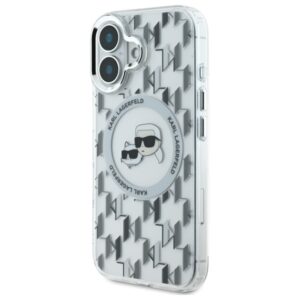 Karl Lagerfeld KLHMP16SHMCKMHT Apple iPhone 16 6.1" skaidrus IML Monogram Karl&Choupette H - Image 2