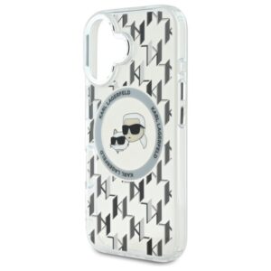 Karl Lagerfeld KLHMP16SHMCKMHT Apple iPhone 16 6.1" skaidrus IML Monogram Karl&Choupette H - Image 6