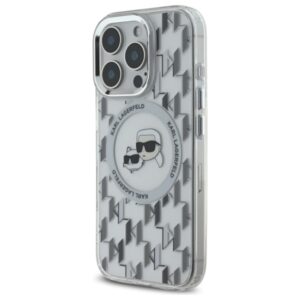 Karl Lagerfeld KLHMP16LHMCKMHT Apple iPhone 16 Pro 6.3" skaidrus IML Monogram Karl&Choupet - Image 2