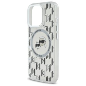 Karl Lagerfeld KLHMP16LHMCKMHT Apple iPhone 16 Pro 6.3" skaidrus IML Monogram Karl&Choupet - Image 6