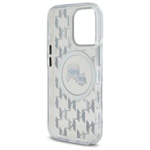 Karl Lagerfeld KLHMP16LHMCKMHT Apple iPhone 16 Pro 6.3" skaidrus IML Monogram Karl&Choupet - Image 7