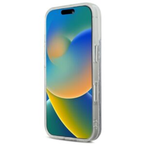 Karl Lagerfeld KLHMP16MLGKCSGH Apple iPhone16 Plus 6.7" kietas dėklas skaidrus Liquid Glitter Karl&Choupette - Image 5