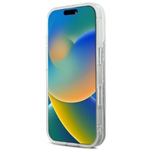 Karl Lagerfeld KLHMP16LLGKCSGH Apple iPhone16 Pro 6.3" kietas dėklas skaidrus Liquid Glitter Karl&Choupette - Image 5