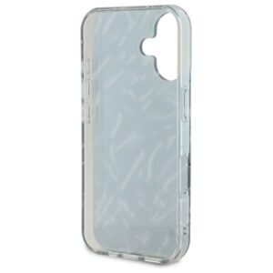 Karl Lagerfeld KLHCP16SHZBPKCCU Apple iPhone 16 6.1" violetinės spalvos Zebra With Cord - Image 6