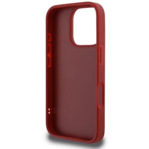 Karl Lagerfeld KLHCP16LPQDSMGR Apple iPhone 16 Pro 6.3" red kietas dėklas Quilted Signature - Image 7