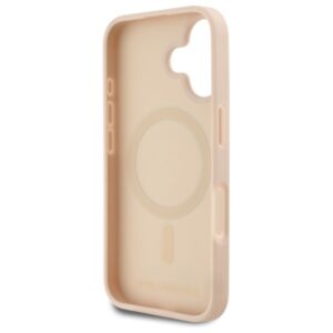 Karl Lagerfeld KLHMP16SPKHPORPP Apple iPhone 16 6.1" rožinės spalvos kietas dėklas Hot Stamp Magsafe - Image 7
