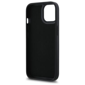 Karl Lagerfeld KLHCP15S3DRKSDLK Apple iPhone 15 6.1" juodos spalvos kietas dėklas 3D Rubber Signature - Image 7