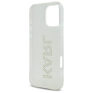 Karl Lagerfeld KLHCP16XHKLSTDCT Apple iPhone 16 Pro Max 6.9" skaidrus kietas dėklas IML Rhinestones Logo - Image 7