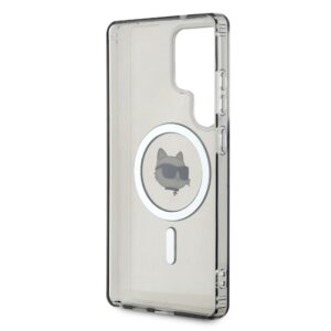 Dėklas Karl Lagerfeld Button Choupette Head Printed Logo MagSafe Samsung Galaxy S25 Ultra juodos spalvos - Image 7
