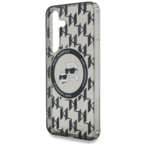 Dėklas Karl Lagerfeld Button Karl & Choupette Heads On KL Pattern MagSafe Samsung Galaxy - Image 6