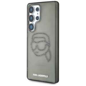 Dėklas Karl Lagerfeld Rhinestones Karl Head Logo Samsung Galaxy S25 Ultra juodos spalvos - Image 2
