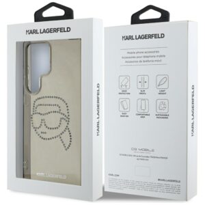 Dėklas Karl Lagerfeld Rhinestones Karl Head Logo Samsung Galaxy S25 Ultra juodos spalvos - Image 8