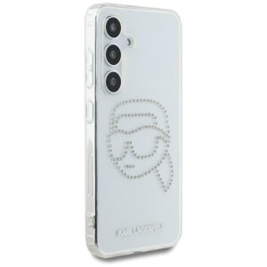 Dėklas Karl Lagerfeld Rhinestones Karl Head Logo Samsung Galaxy S25 skaidrus - Image 4