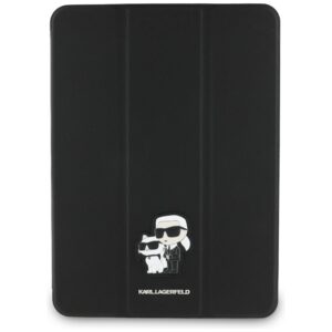 Karl Lagerfeld KLFC11PM24SAKCK Apple iPad Pro 11" 2024 Book Cover juodos spalvos Saffiano Magnetic Karl &Ch - Image 2
