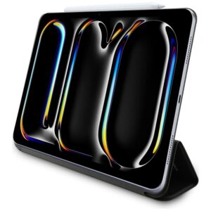 Karl Lagerfeld KLFC11PM24SAKCK Apple iPad Pro 11" 2024 Book Cover juodos spalvos Saffiano Magnetic Karl &Ch - Image 5