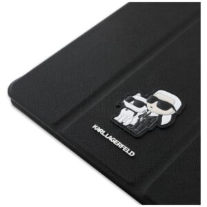 Karl Lagerfeld KLFC13PM24SAKCK Apple iPad Pro 13" 2024 Book Cover juodos spalvos Saffiano Magnetic Karl &Ch - Image 7