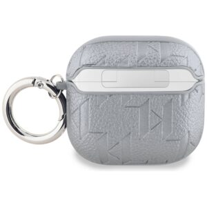 Karl Lagerfeld Monogram Karl Head Dėklas skirtas AirPods 4 sidabro spalvos - Image 2