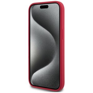 Dėklas Karl Lagerfeld Silicone Karl&Choupette Heads Ring MagSafe Apple iPhone 15 red - Image 5