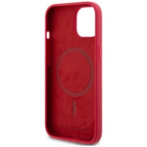 Dėklas Karl Lagerfeld Silicone Karl&Choupette Heads Ring MagSafe Apple iPhone 15 red - Image 7