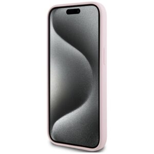 Dėklas Karl Lagerfeld Silicone Karl&Choupette MagSafe Apple iPhone 15 Plus rožinės spalvos - Image 5