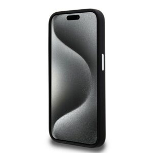 Dėklas Karl Lagerfeld Silicone Metal Script Logo Apple iPhone 15 Pro Max juodos spalvos - Image 5