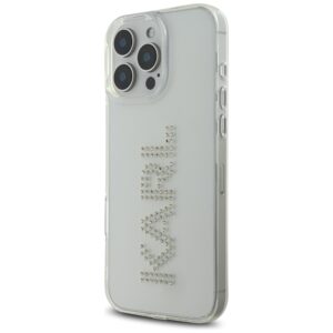 Dėklas Karl Lagerfeld IML Rhinestones Logo Apple iPhone 16 Pro skaidrus - Image 2