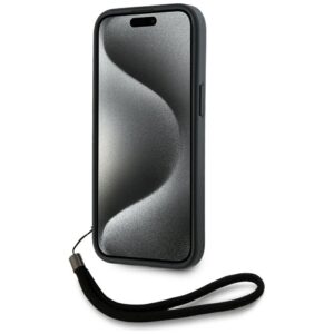 Dėklas Karl Lagerfeld Saffiano Athleisure Stripes Cord Apple iPhone 15 Pro red - Image 4