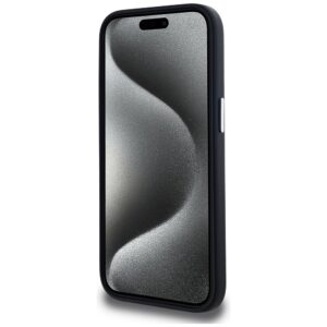 Dėklas Karl Lagerfeld FW Metal Plate MagSafe Apple iPhone 15 juodos spalvos - Image 5