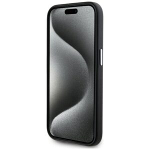 Dėklas Karl Lagerfeld FW Metal Plate MagSafe Apple iPhone 15 Pro juodos spalvos - Image 5