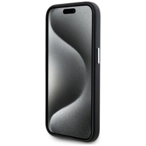 Dėklas Karl Lagerfeld FW Metal Plate MagSafe Apple iPhone 15 Pro Max juodos spalvos - Image 5
