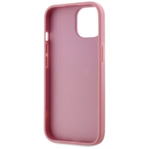 Dėklas Karl Lagerfeld Wrinkled Metal Signature Apple iPhone 15 rožinės spalvos - Image 7