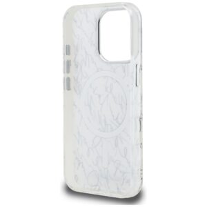 Dėklas Karl Lagerfeld IML Karl Script Pattern MagSafe Apple iPhone 16 Pro baltos spalvos - Image 7