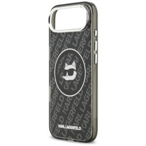 Karl Lagerfeld IML Choupette Head Logo MagSafe dėklas Apple iPhone Air juodos spalvos - Image 6