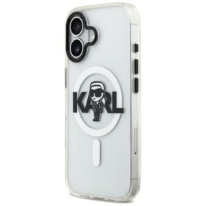 Karl Lagerfeld IML Karl Sketch Logo MagSafe dėklas Apple iPhone 17 skaidrus - Image 2