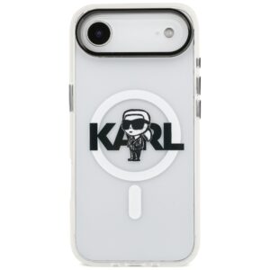 Karl Lagerfeld IML Karl Sketch Logo MagSafe dėklas Apple iPhone Air skaidrus - Image 3