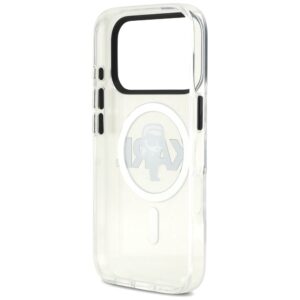 Karl Lagerfeld IML Karl Sketch Logo MagSafe dėklas Apple iPhone 17 Pro skaidrus - Image 7