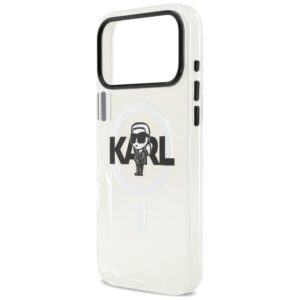 Karl Lagerfeld IML Karl Sketch Logo MagSafe dėklas Apple iPhone 17 Pro Max skaidrus - Image 6