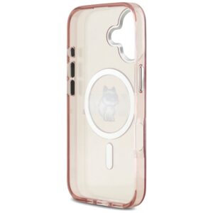 Karl Lagerfeld IML Choupette Sketch Logo MagSafe dėklas Apple iPhone 17 rožinės spalvos - Image 7