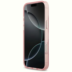 Karl Lagerfeld IML Choupette Sketch Logo MagSafe dėklas Apple iPhone 17 Pro Max rožinės spalvos - Image 5
