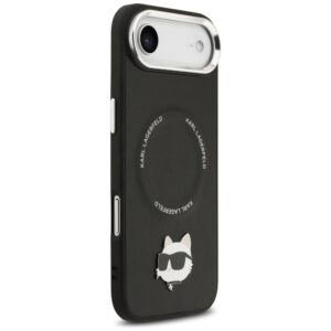 Karl Lagerfeld Choupette Pin MagSafe dėklas Apple iPhone Air juodos spalvos - Image 4
