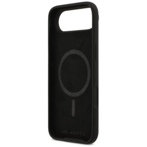 Karl Lagerfeld Silicone Karl&Choupette Ring MagSafe dėklas Apple iPhone Air juodos spalvos - Image 7
