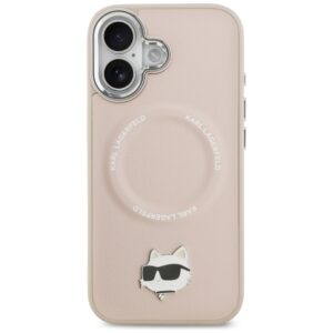 Karl Lagerfeld Choupette Pin MagSafe dėklas Apple iPhone 17 rožinės spalvos - Image 3
