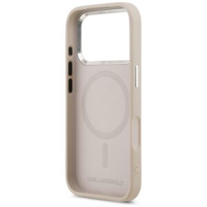 Karl Lagerfeld Choupette Pin MagSafe dėklas Apple iPhone 17 Pro Max rožinės spalvos - Image 7