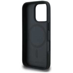 Dėklas Karl Lagerfeld Grained Pattern & Logo MagSafe Apple iPhone 16 Pro Max juodos spalvos - Image 7