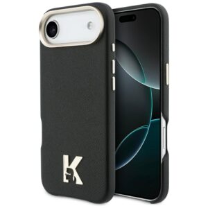 Dėklas Karl Lagerfeld Karl Head Logo MagSafe Apple iPhone 17 Air juodos spalvos