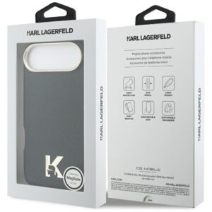 Dėklas Karl Lagerfeld Karl Head Logo MagSafe Apple iPhone 17 Air juodos spalvos - Image 8